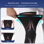 Breathable elastic spandex knee brace