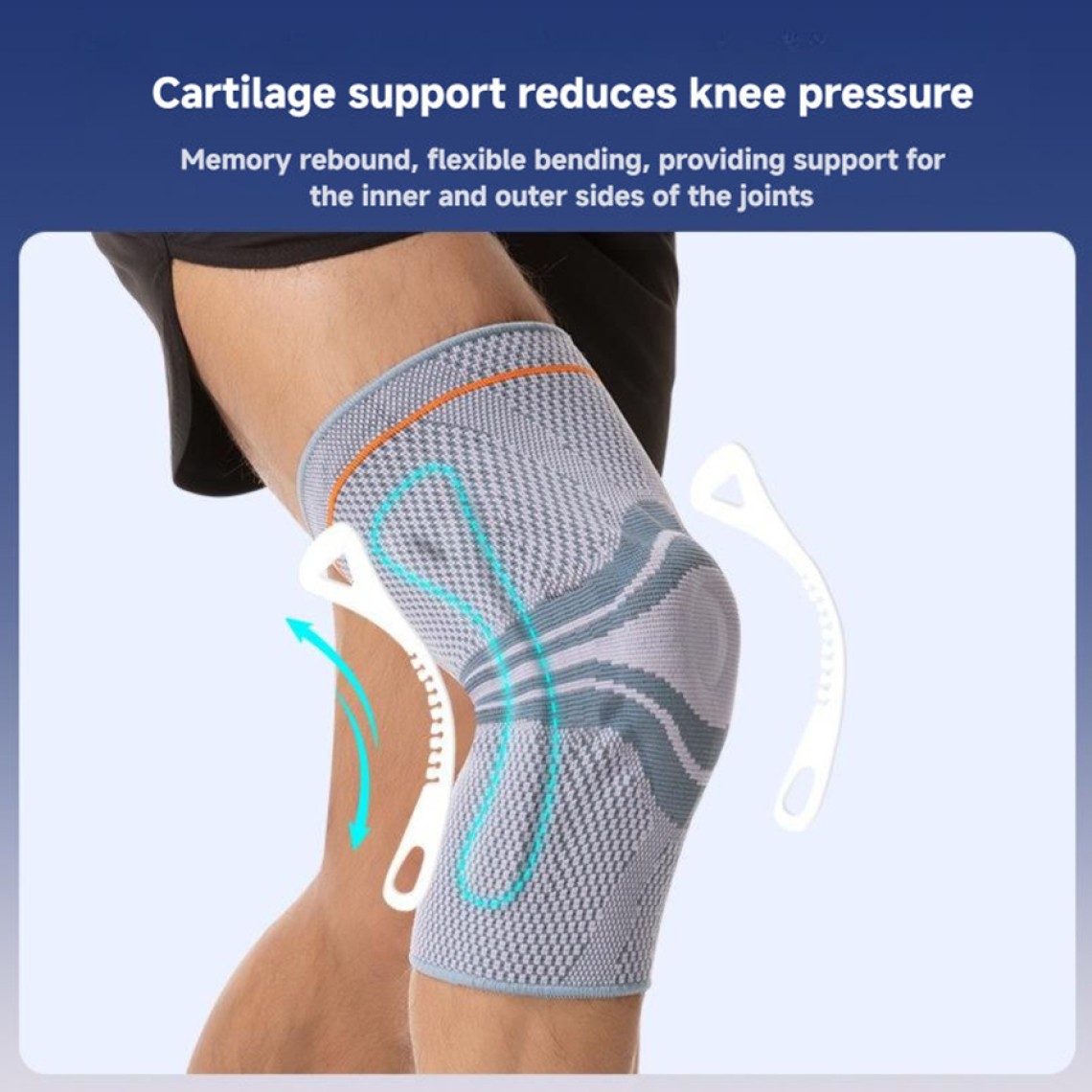3D Professional Sports Knee Pads