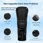 Lightweight sports compression knee brace
