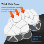 Lightweight sports compression knee brace