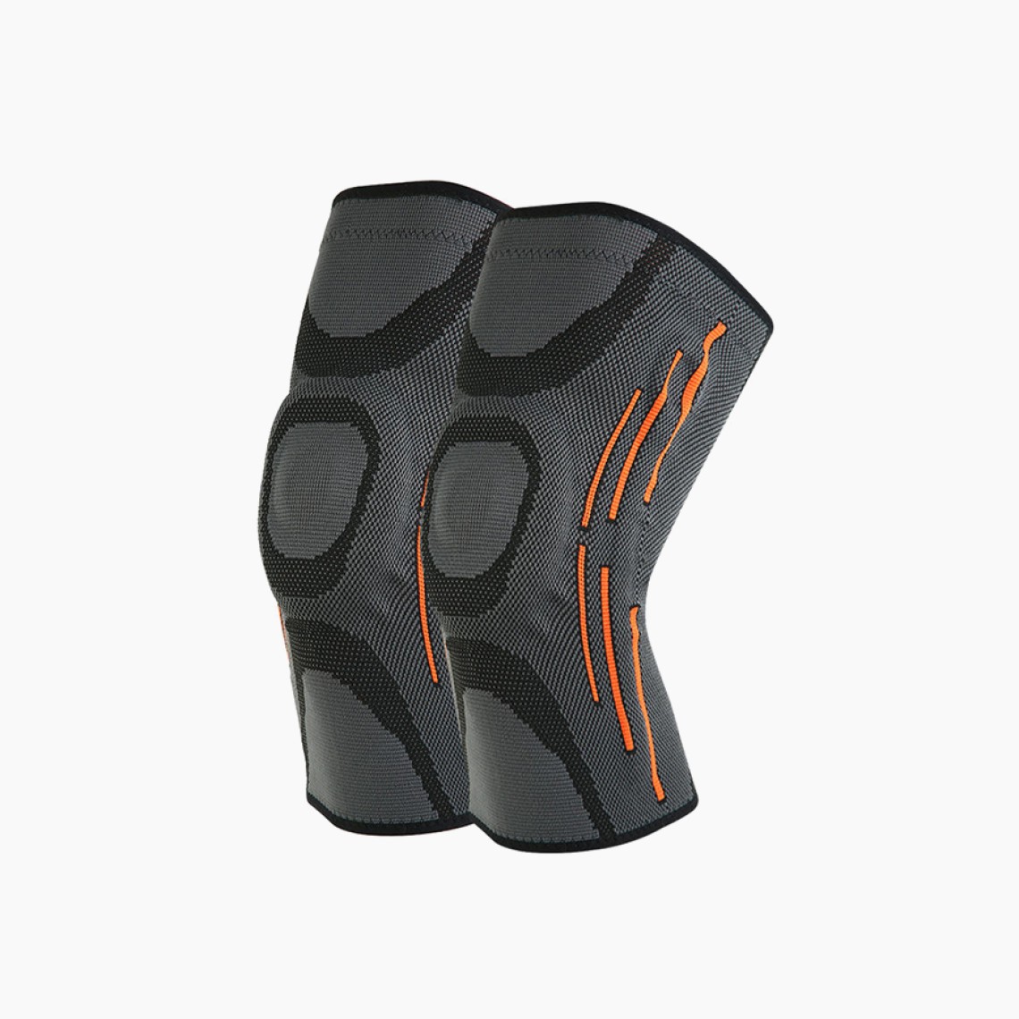 High-elastic knit thickened knee pads