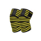 Dynamically adjustable breathable fitness knee brace