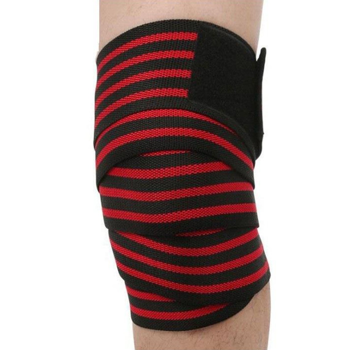 Dynamically adjustable breathable fitness knee brace