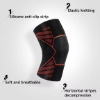 Super compression thickened knee pads