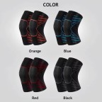 Super compression thickened knee pads