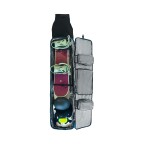 Expandable Roller Double-Deck Ski Pack