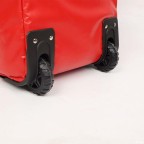 Roller-loaded foldable waterproof ski equipment storage bag