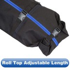 Adjustable roll-top ski gear bag