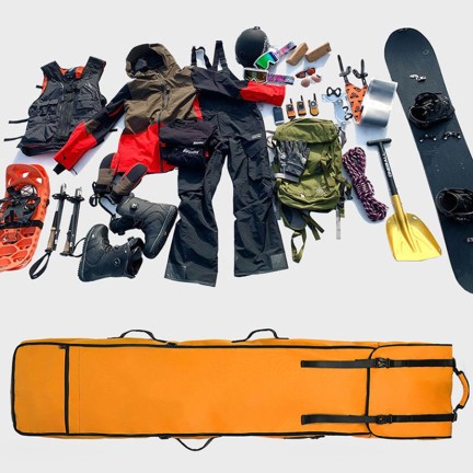 Durable ski and ski boot storage bag