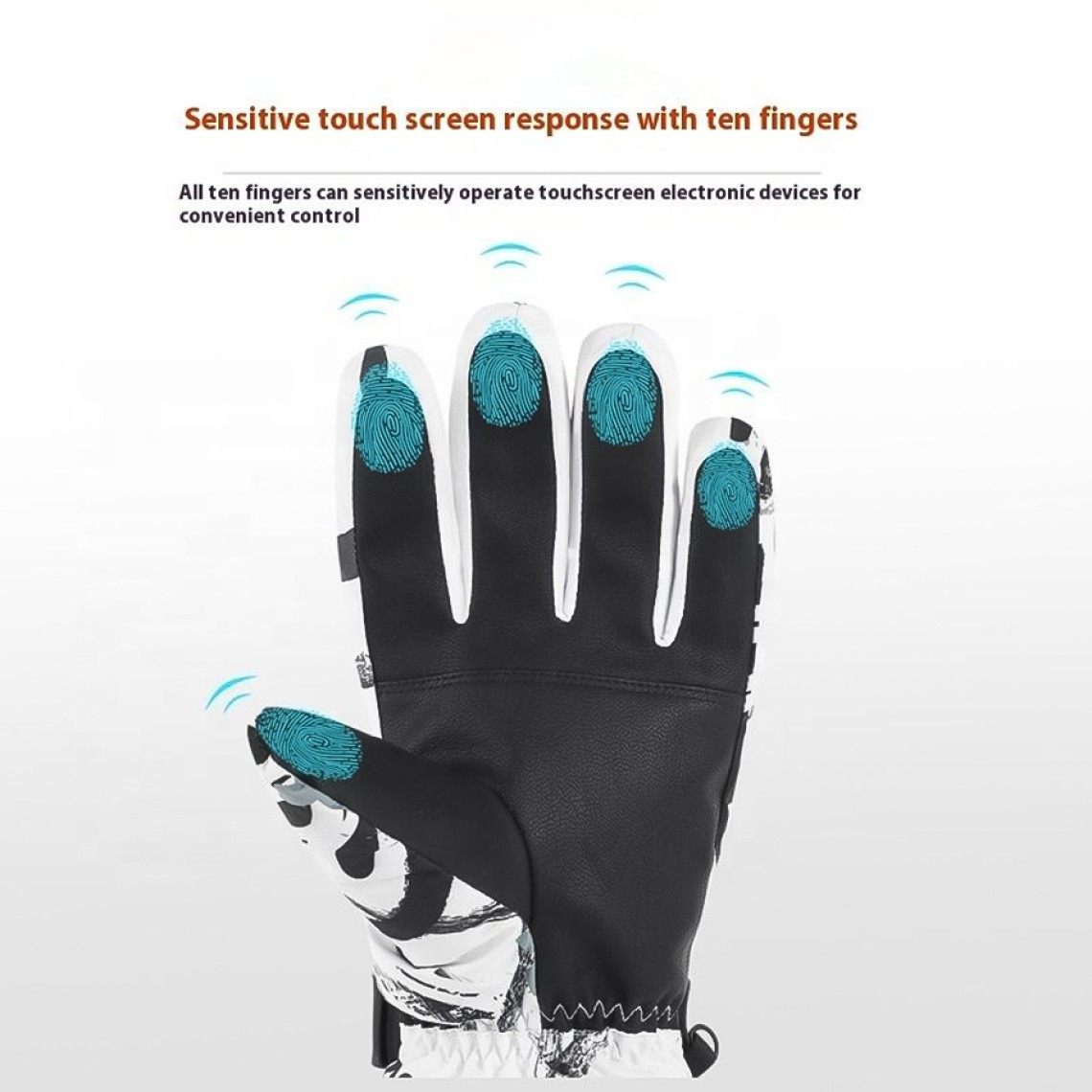 Winter Thick Waterproof Ski Gloves