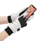 Winter waterproof and warm sports gloves