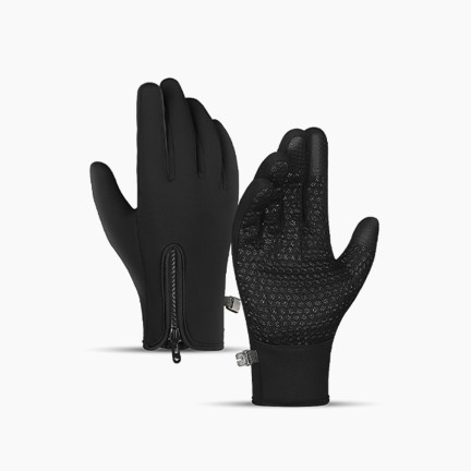 Outdoor windproof touchscreen full-finger cycling ski gloves