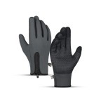 Outdoor windproof touchscreen full-finger cycling ski gloves