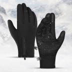 Outdoor windproof touchscreen full-finger cycling ski gloves