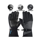 Winter Thickened Heated Ski and Motorcycle Gloves
