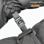 Thick wool-lined full-finger ski and cycling gloves