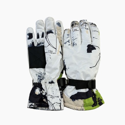 Extreme cold protection luxury mittens ski gloves