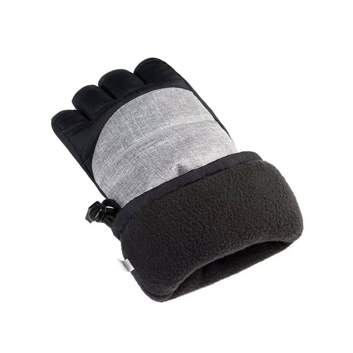 Smart heated touchscreen waterproof ski gloves