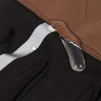 Genuine leather warm touchscreen ski gloves