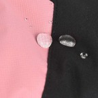 Premium pink goatskin ski waterproof gloves