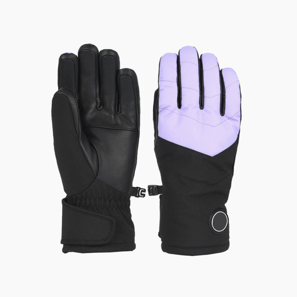 Winter goatskin touch ski gloves
