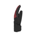 High-quality red full-finger ski gloves