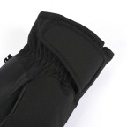 High-quality red full-finger ski gloves