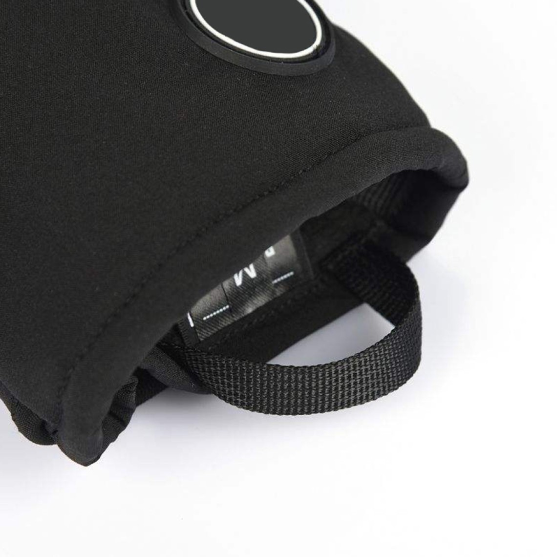 High-quality red full-finger ski gloves