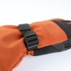 High-end genuine leather waterproof ski gloves