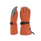 Winter Full-Finger Genuine Leather Ski and Motorcycle Gloves