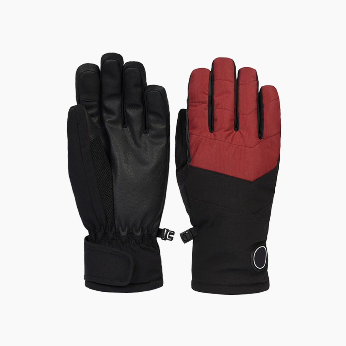 High-performance waterproof touchscreen ski gloves