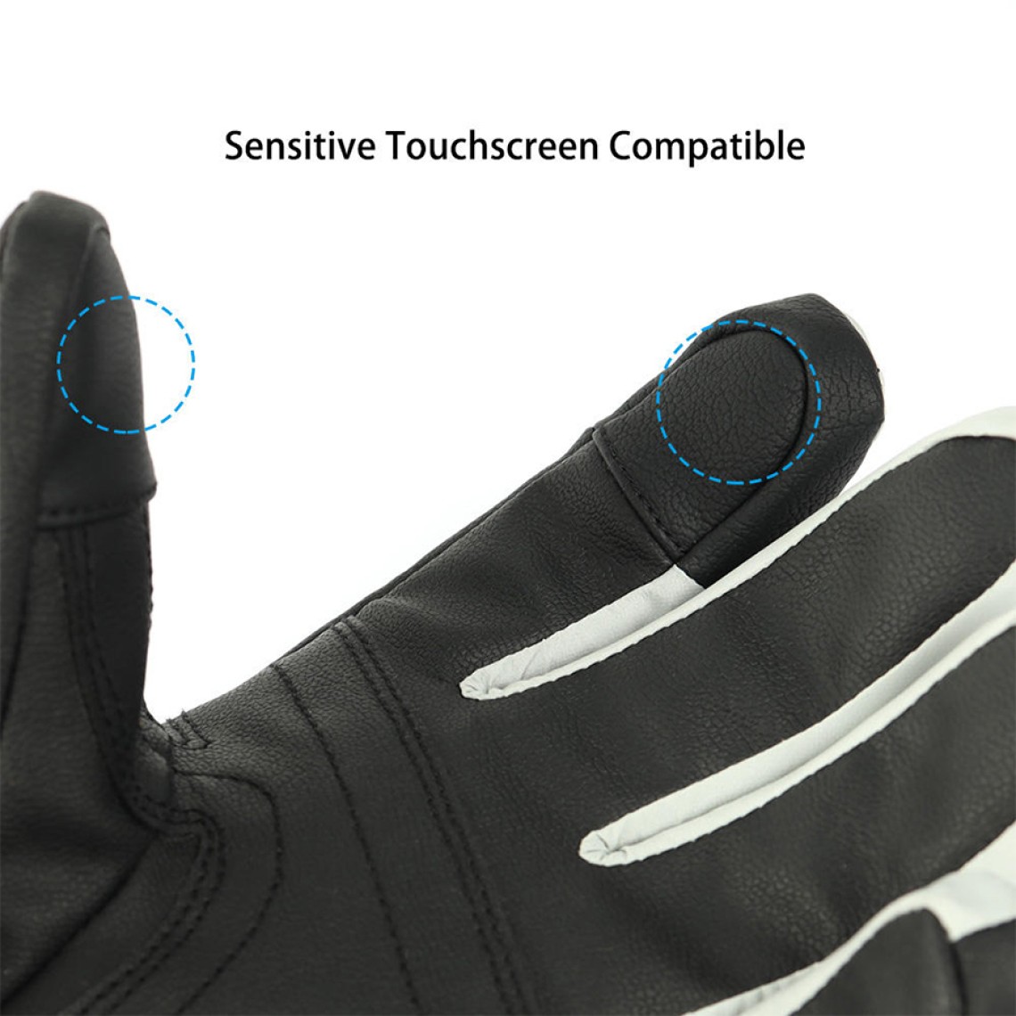 Full-finger cross-country insulated ski gloves