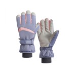 Waterproof and warm ski gloves