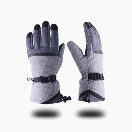 Waterproof abrasion-resistant and warm ski gloves