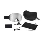 Panoramic magnetic ski goggles