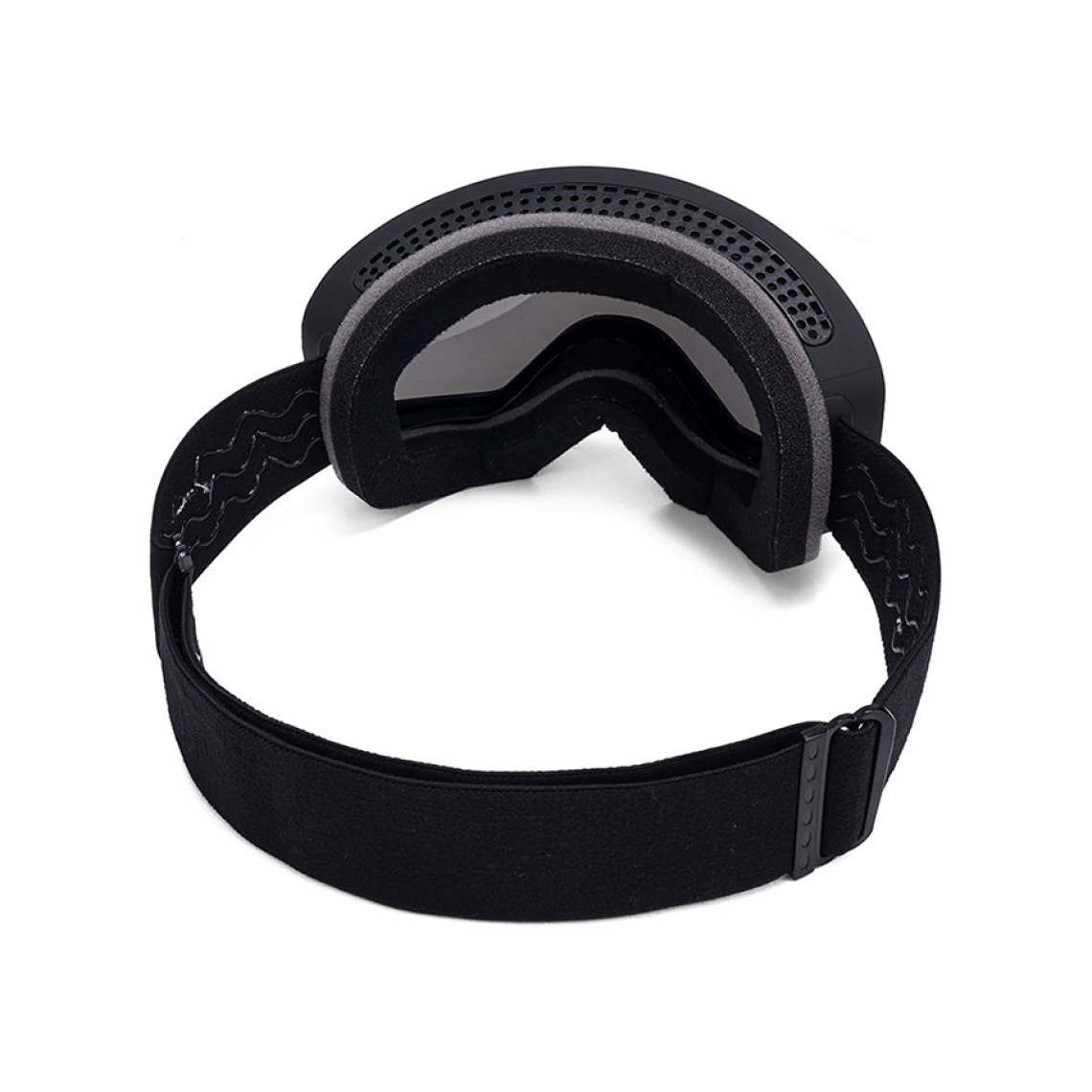 Cylindrical magnetic ski goggles