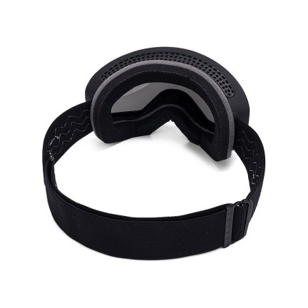 Cylindrical magnetic ski goggles