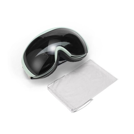 Double-layer anti-fog polarized ski goggles