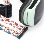 Double-layer anti-fog polarized ski goggles