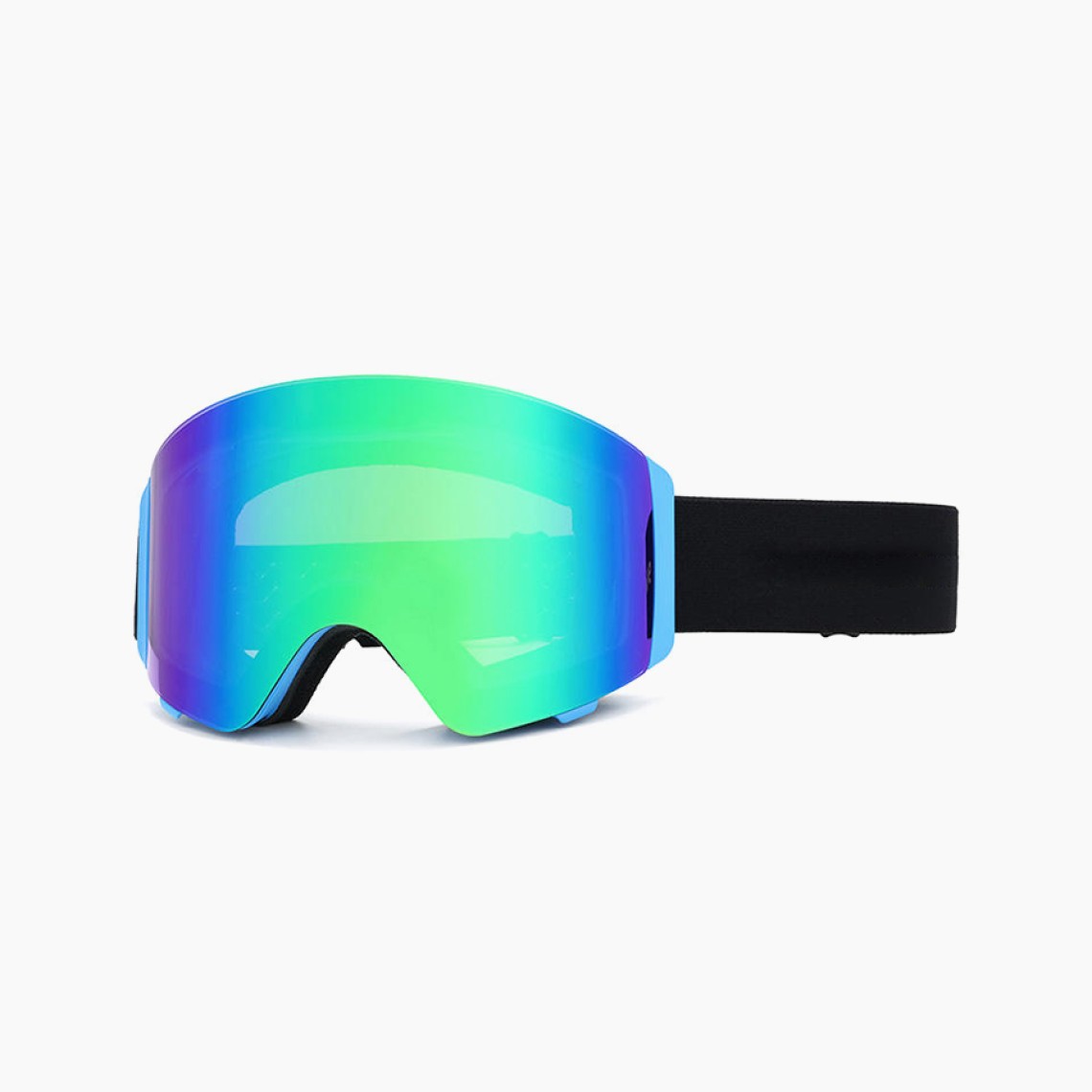 Optical variable protective snow goggles