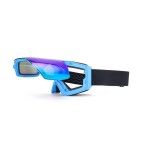 Optical variable protective snow goggles