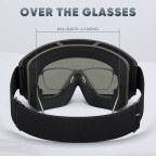 Stylish polarized protective ski goggles