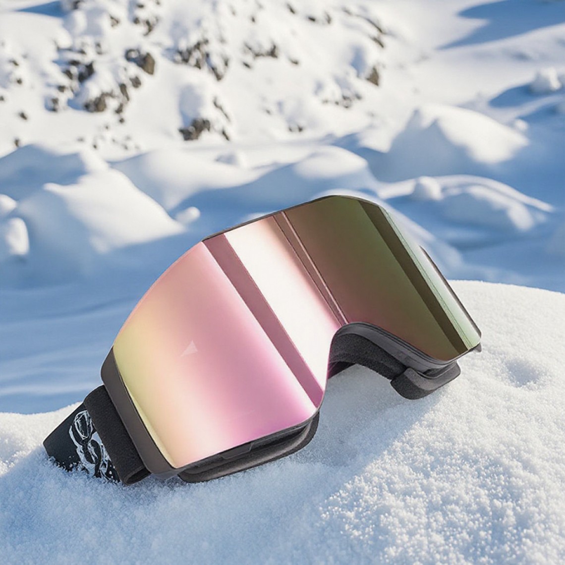 Dual-mode flip-top ski goggles