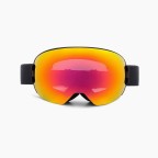 Frameless Spherical Magnetic Ski Goggles