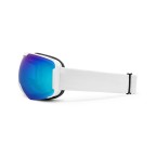Polarized magnetic ski goggles
