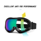 Colorful UV-resistant ski goggles
