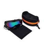 Polarized anti-fog winter ski goggles