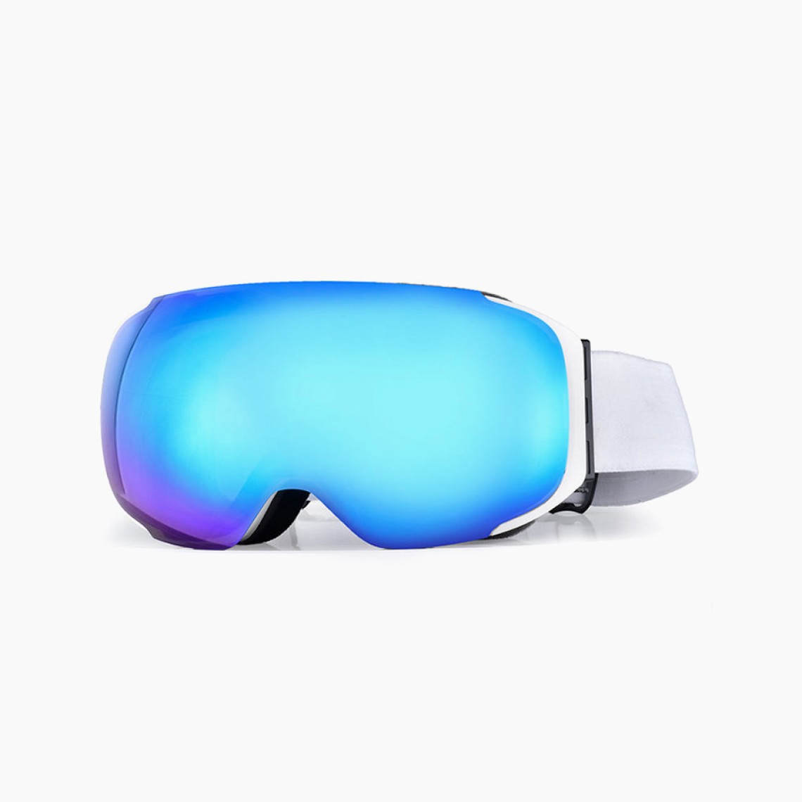 High-quality double-layer anti-fog magnetic ski goggles