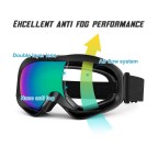 UV400 polarized double-layer anti-fog ski goggles