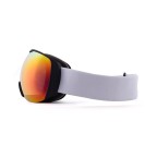 Nasal-protecting polarized magnetic ski goggles
